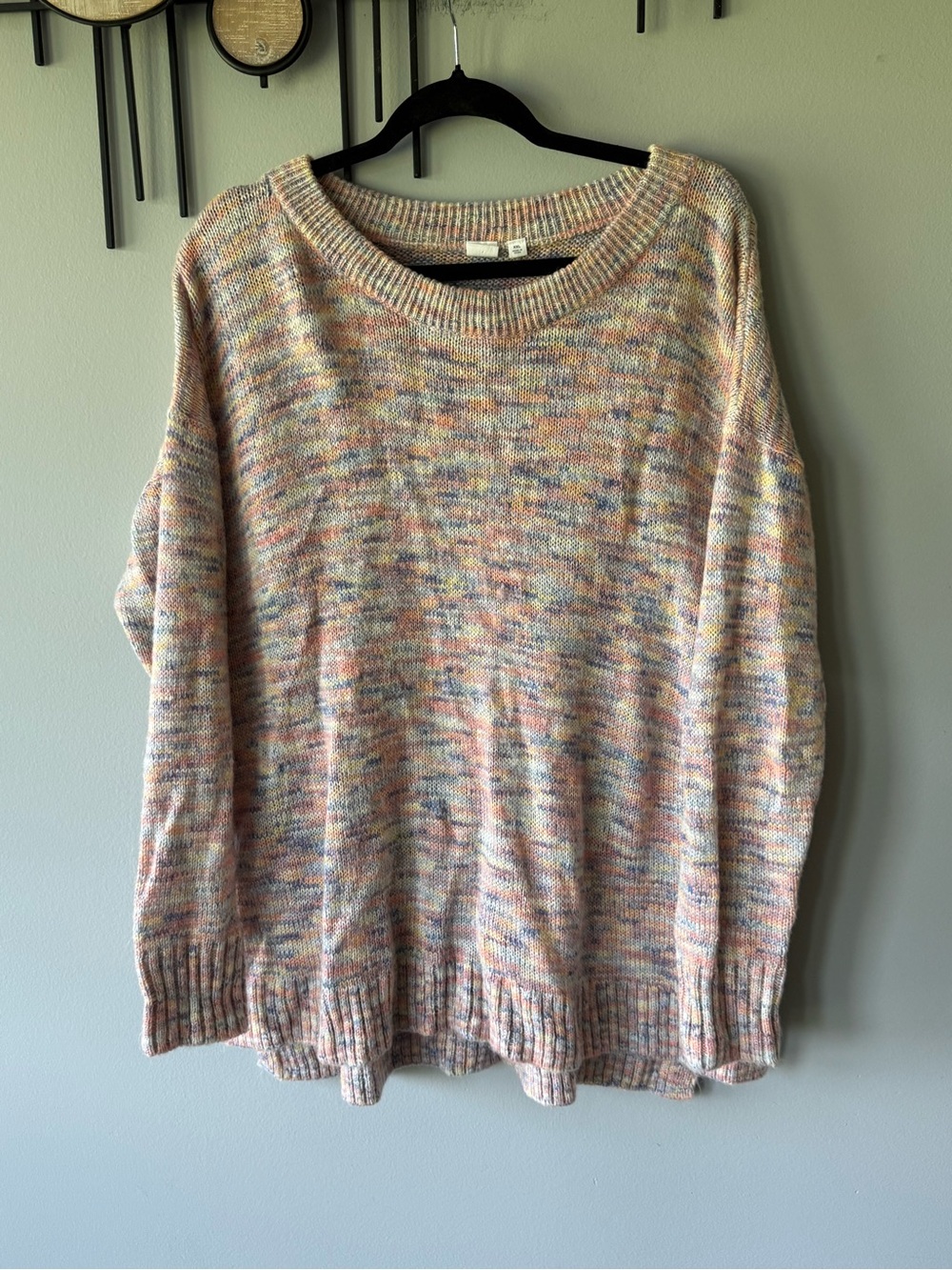 GAP Pastel Speckled Crewneck Sweater